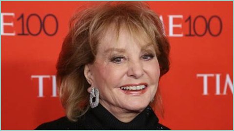 How many times was Barbara Walters married?